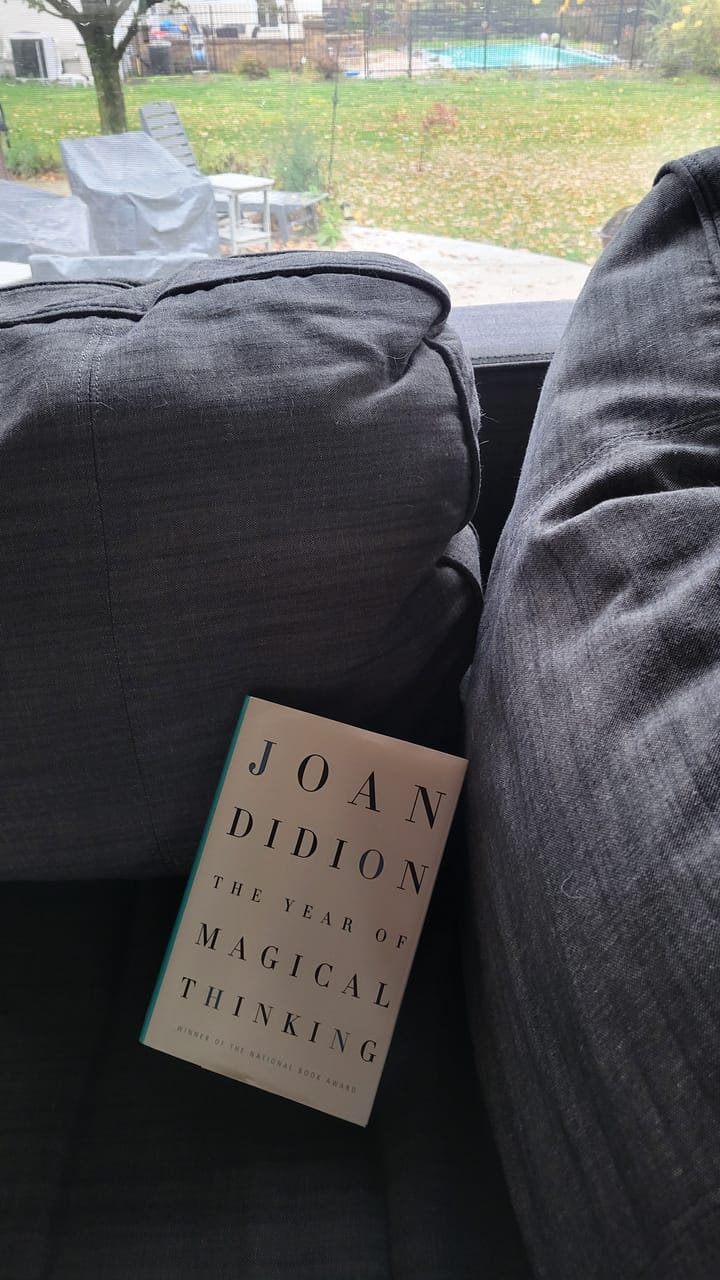 Joan Didion's The Year of Magical Thinking: An Overdue Invitation.